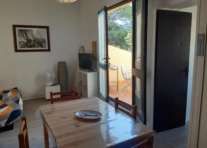 Moderne T2 Mezzanine - 6 Pers. Pres Et Port, Parking Prive, 36m², Terrasse - Port - Fr-1-798-7 Leucate