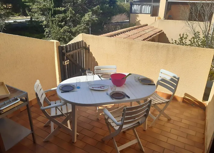 Moderne T2 Mezzanine - 6 Pers. Pres Et Port, Parking Prive, 36m², Terrasse - Port - Fr-1-798-7 Leucate